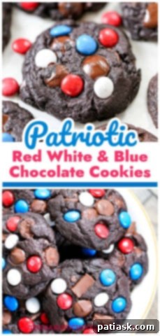 Patriotic Chocolate Cookies