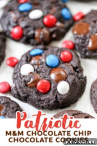 Patriotic Chocolate Cookies