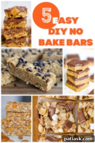 5 Easy No-Bake Bar Recipes 3 Collection of EASY DIY NO BAKE BARS