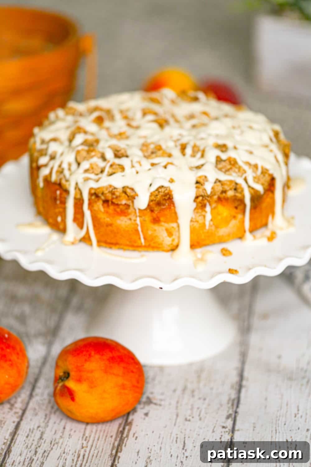 Peach Coffee Cake