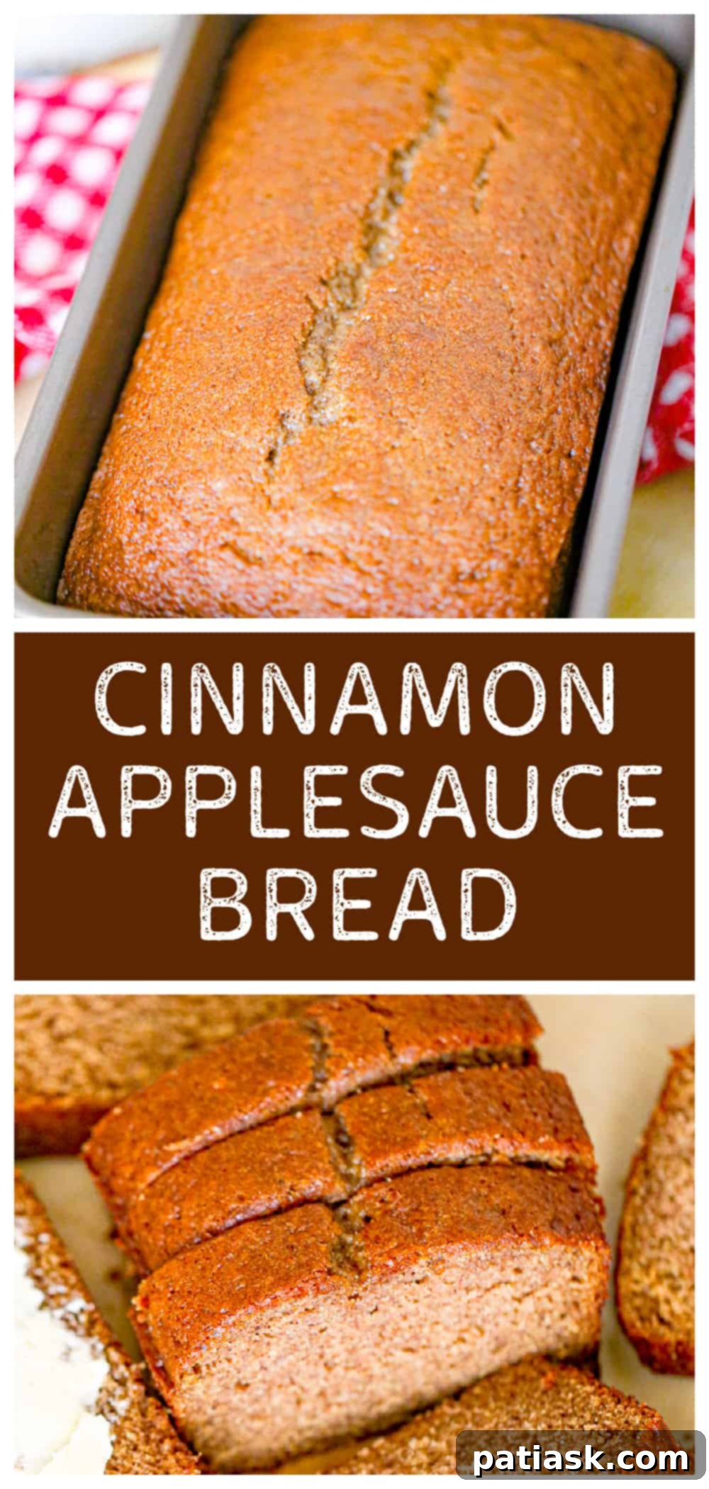 Cozy Apple Cinnamon Bread 14 Cinnamon Applesauce Bread served with autumnal decor