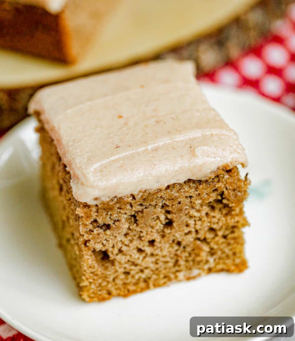 Apple Butter Cake slice