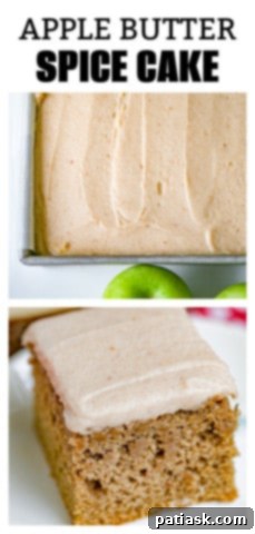 Apple Butter Spice Cake pinterest