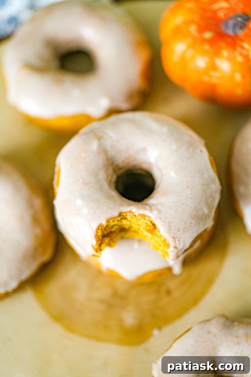 pumpkin cake donuts 