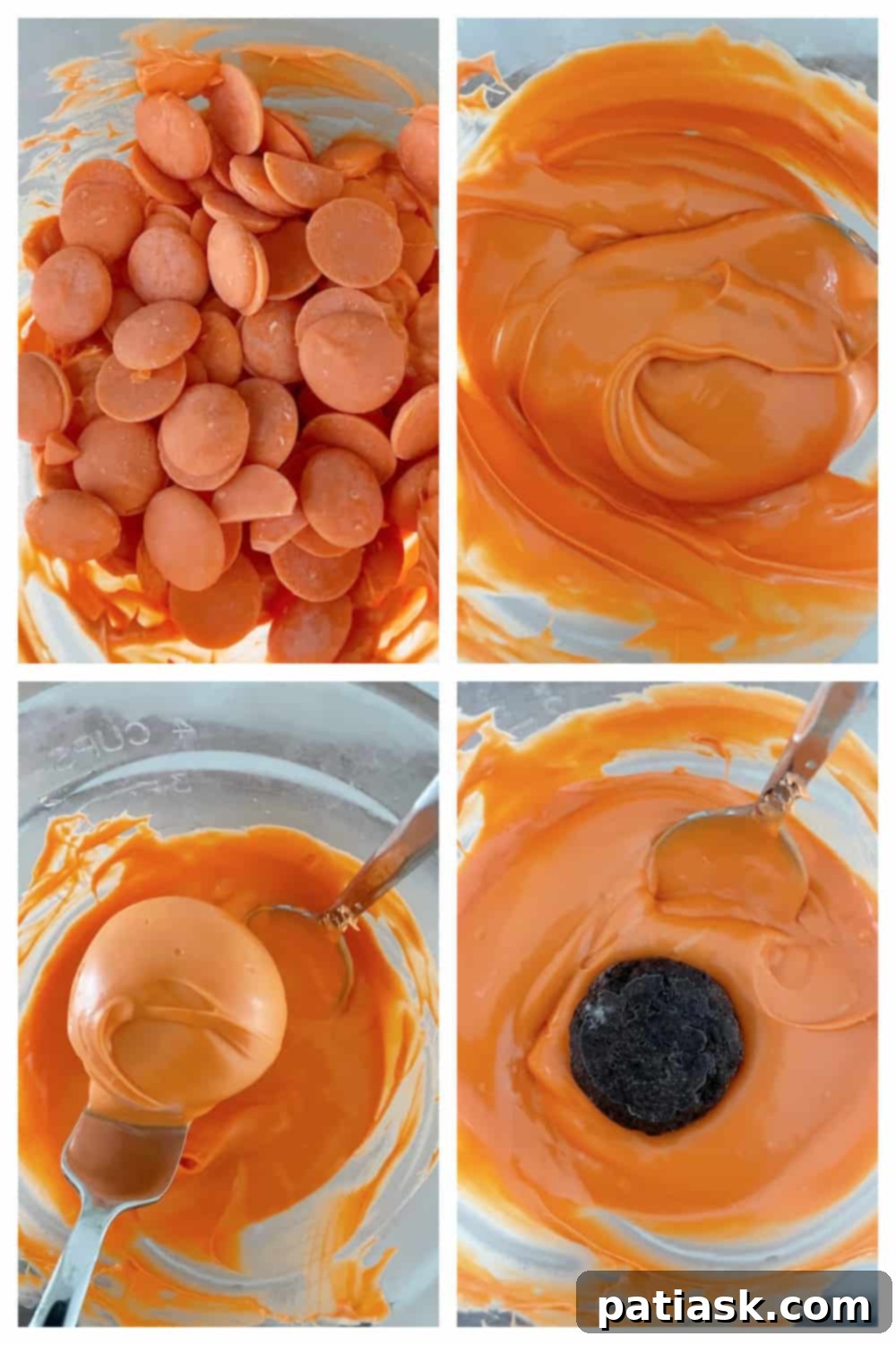 Pumpkin Spice Oreo Truffles 6 Pumpkin Oreo Truffles recipe