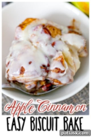 Apple Cinnamon Pull Apart Biscuits 8 Apple Cinnamon Biscuit Bake for breakfast or brunch