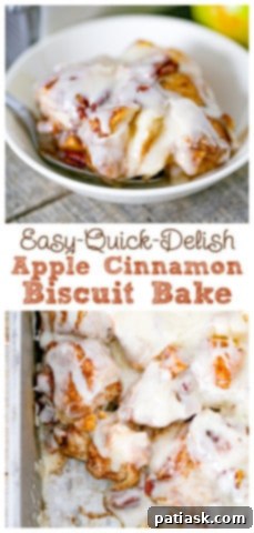 Apple Cinnamon Pull Apart Biscuits 9 Slice of Easy Apple Cinnamon Biscuit Bake with icing