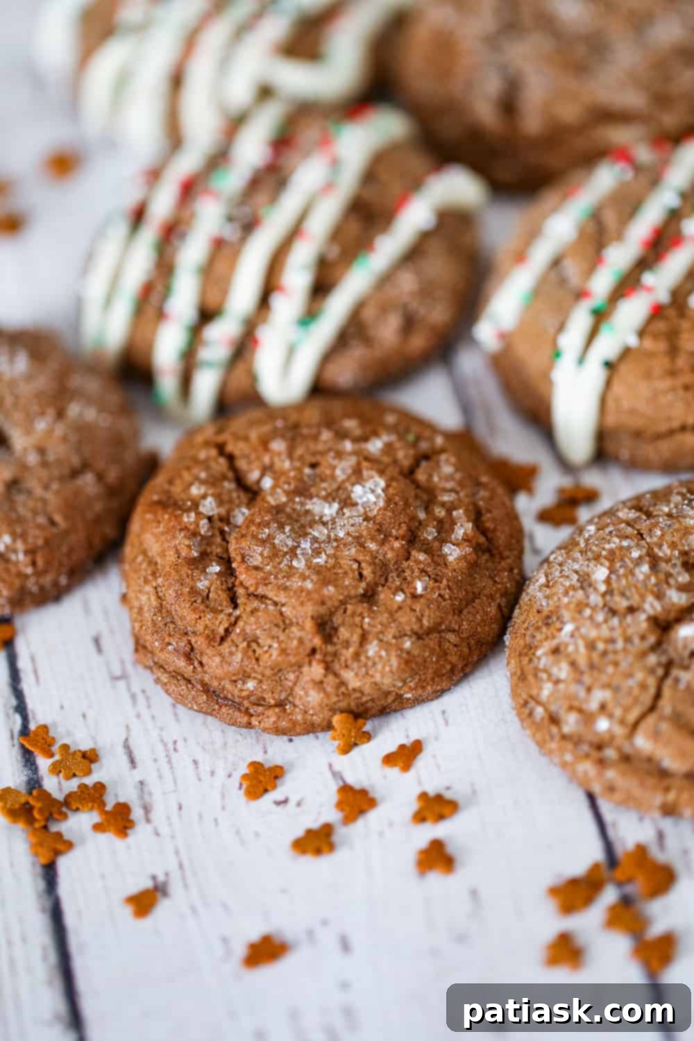 Ginger Zingers 2 Homemade soft and chewy Gingerdoodles Cookies recipe, perfect for the holidays