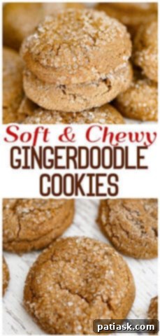 Ginger Zingers 10 Soft and chewy gingerdoodle cookies recipe on a cooling rack