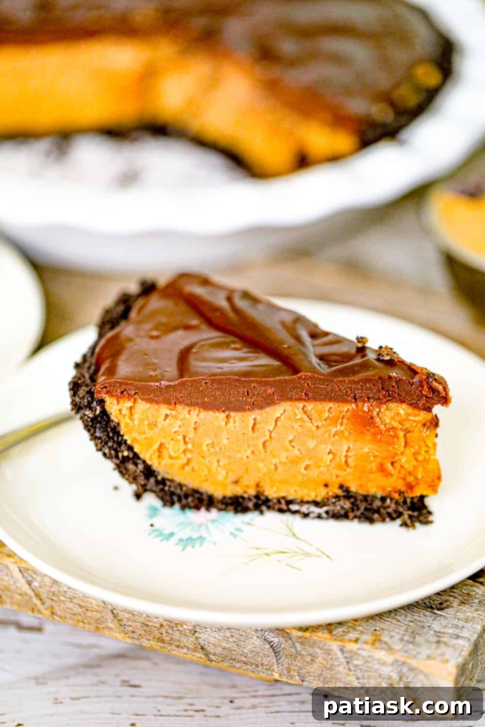buckeye pie recipe peanut butter chocolate dessert
