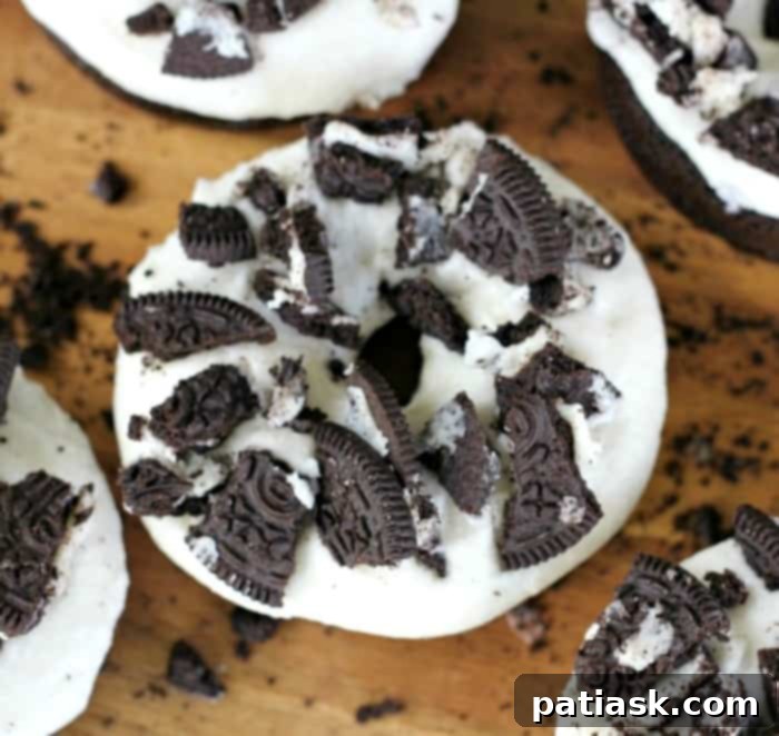 Oreo Chocolate Cake Donut Perfection 7 oreo chocolate donuts