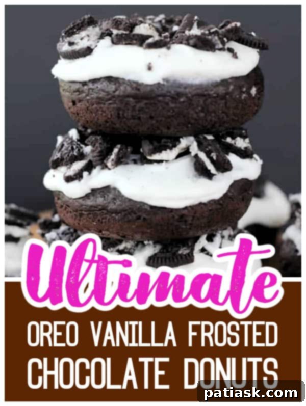 Oreo Chocolate Cake Donut Perfection 8 Ultimate Oreo Chocolate Cake Donuts