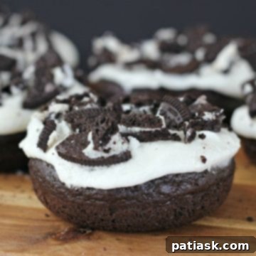 Oreo Chocolate Cake Donut Perfection 9 Fluffy Oreo Chocolate Cake Donuts