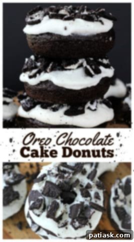Oreo Chocolate Cake Donut Perfection 12 Oreo Chocolate Cake Donuts