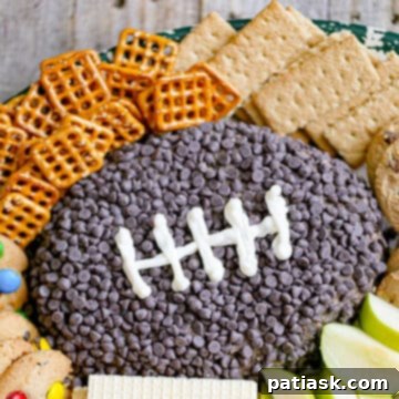 Oreos Cookies & Cream Football Dip