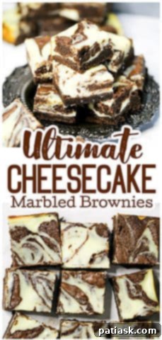 Decadent Cream Cheese Swirl Brownies 13 cheesecake swirl brownies