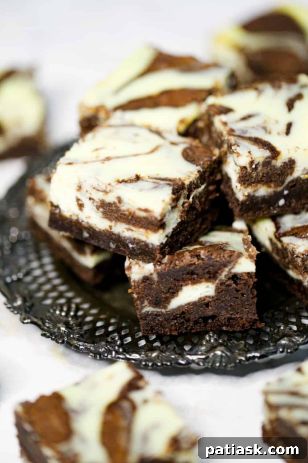 Decadent Cream Cheese Swirl Brownies 7 Easy Cream Cheese cheesecake swirl brownies