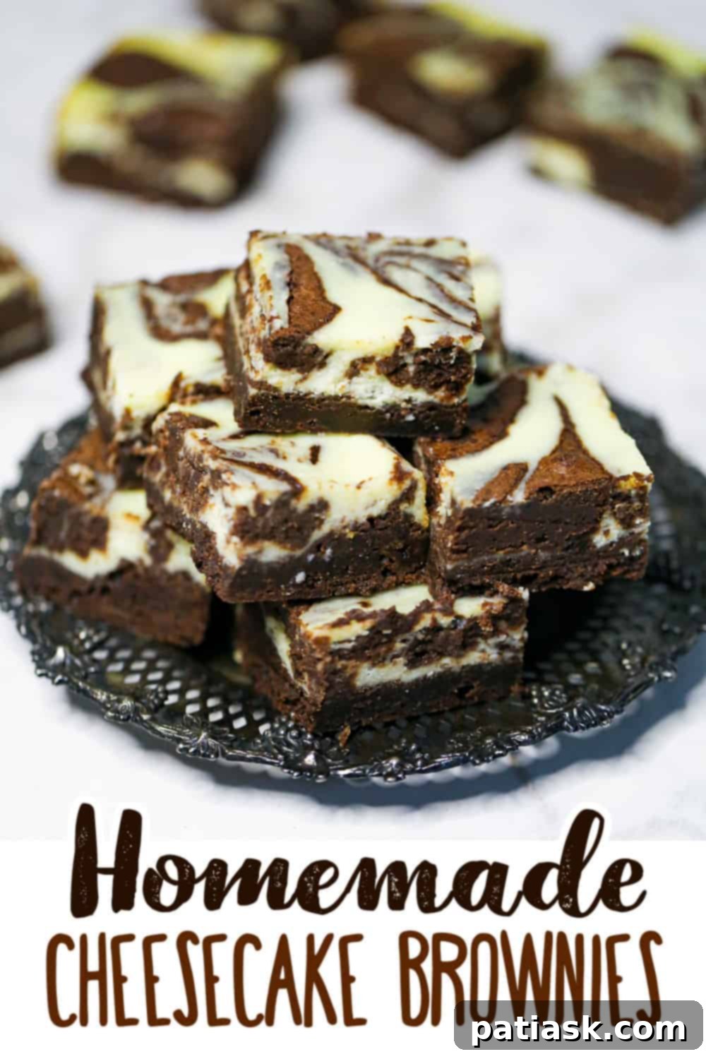 Decadent Cream Cheese Swirl Brownies 8 Ultimate Cream Cheese cheesecake swirl brownies