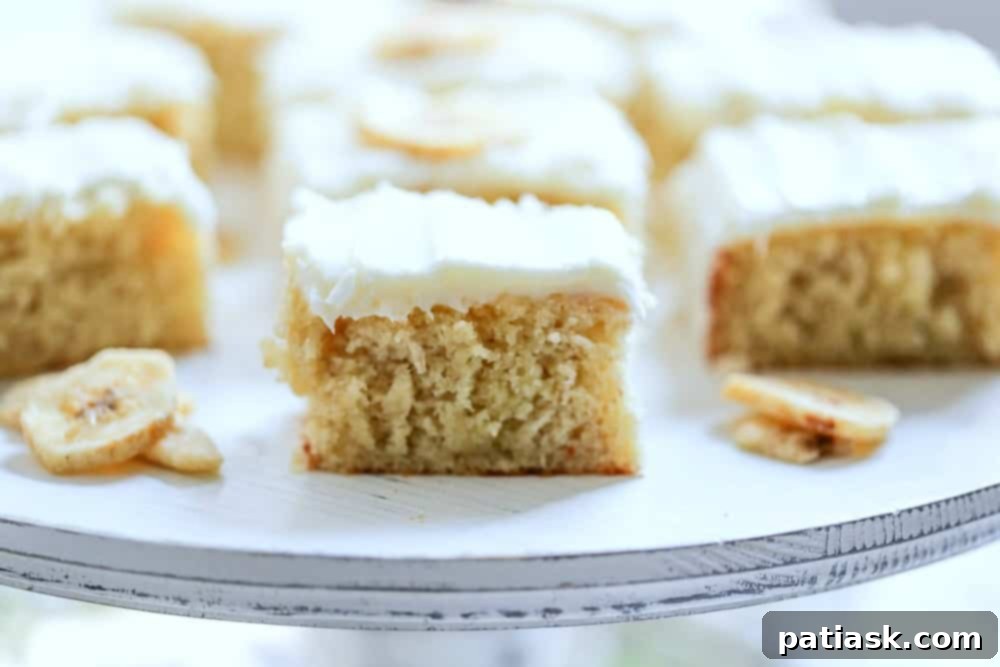 Moist and Flavorful Heavenly Frosted Banana Bars with Greek Yogurt