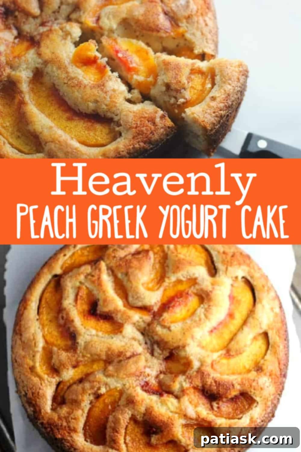 20 Irresistible Greek Yogurt Dessert Ideas 5 Moist and Delicious Heavenly Peach Greek Yogurt Cake