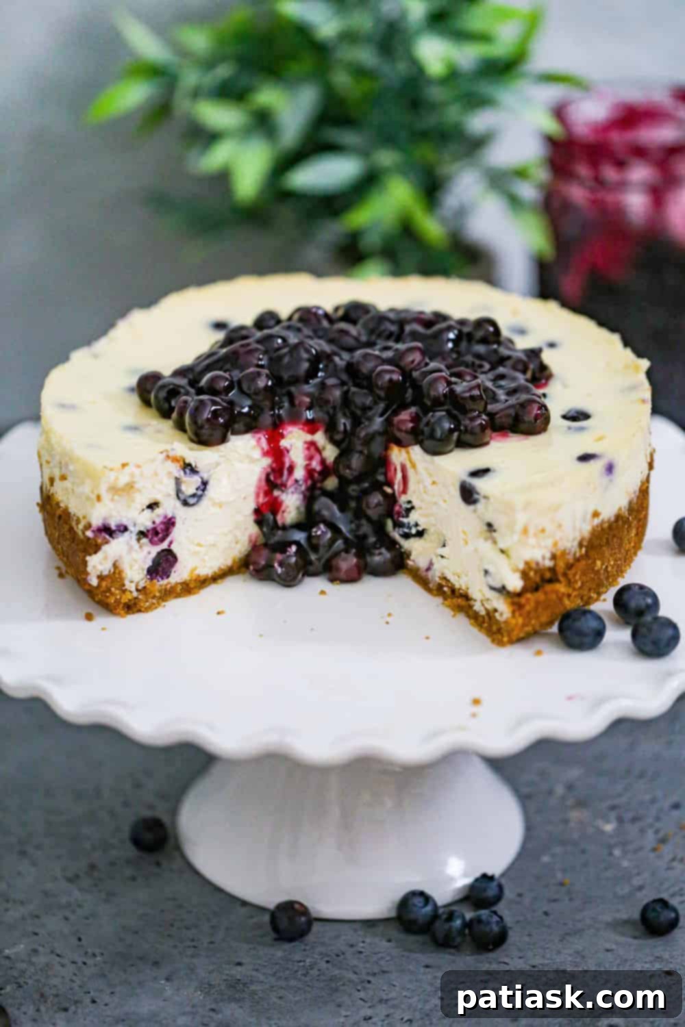 Irresistible Blueberry Cheesecake Perfection 6 Fluffy & Creamy best Blueberry Cheesecake recipe