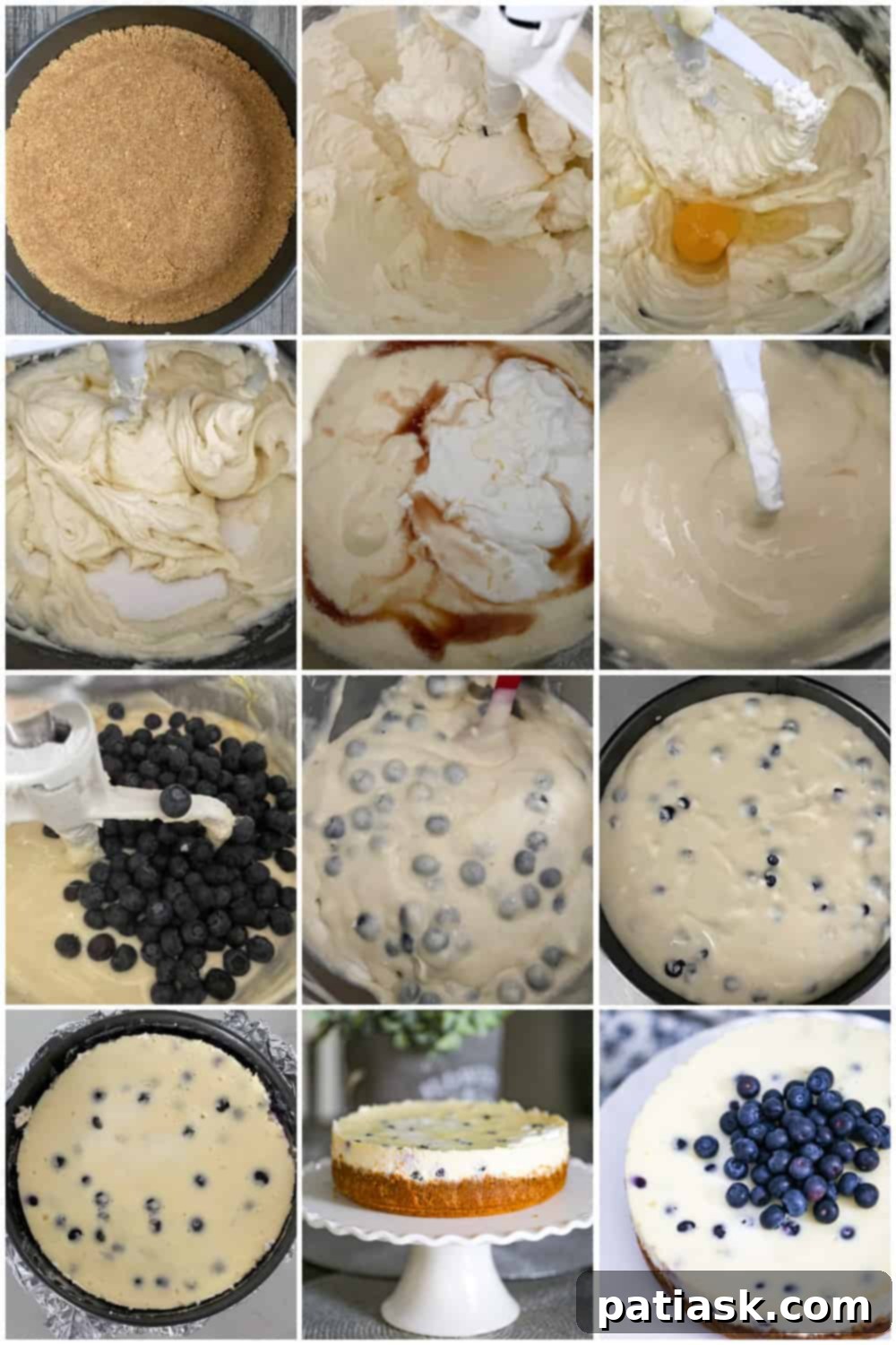 Irresistible Blueberry Cheesecake Perfection 8 Fluffy & Creamy best cream cheese dessert with fruit