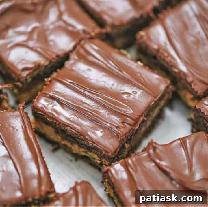 Peanut Butter Stuffed Brownie