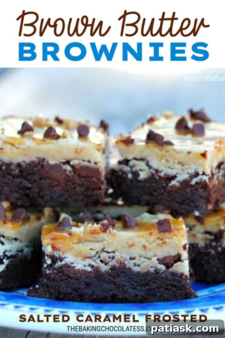 brownies with brown butter