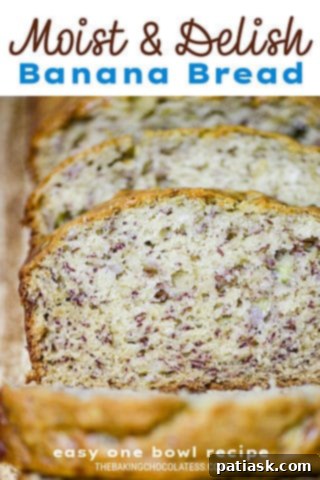 The Easiest Banana Bread Ever 9 Super Easy Banana Bread recipe, freshly baked