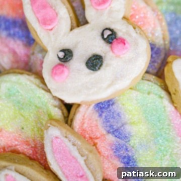 Whimsical Easter Bunny Cookies 11 Cute Easter Bunny Sugar Cookies