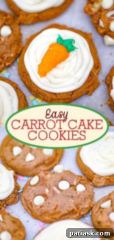Effortless Carrot Cake Cookies 11 Easy Carrot Cake Cookies with Cream Cheese Frosting