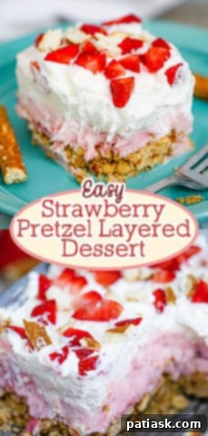 Strawberry Pretzel Bliss 9 Strawberry Pretzel Layered Dessert