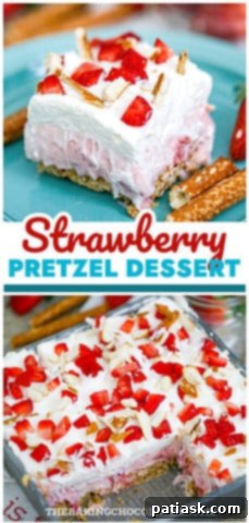 Strawberry Pretzel Bliss 11 Strawberry Pretzel Layered Dessert