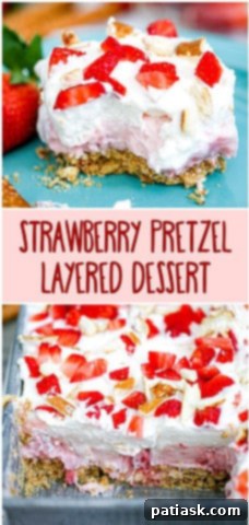 Strawberry Pretzel Bliss 12 Strawberry Pretzel Layered Dessert