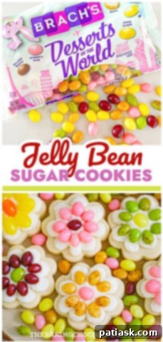 Rainbow Jelly Bean Easter Cookies 10 easter recipe
