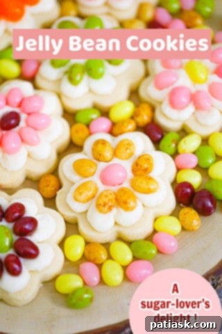 Rainbow Jelly Bean Easter Cookies 12 Easter Jelly Bean Cookies