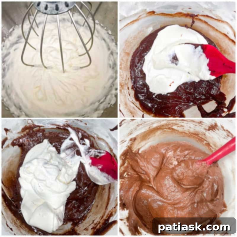 Copycat Costco Peanut Butter Chocolate Pie 10 Peanut butter chocolate no bake pie finished filling