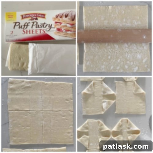 Flaky Cream Cheese Puff Pastry Danishes 7 cream cheese danish with puff pastry recipe