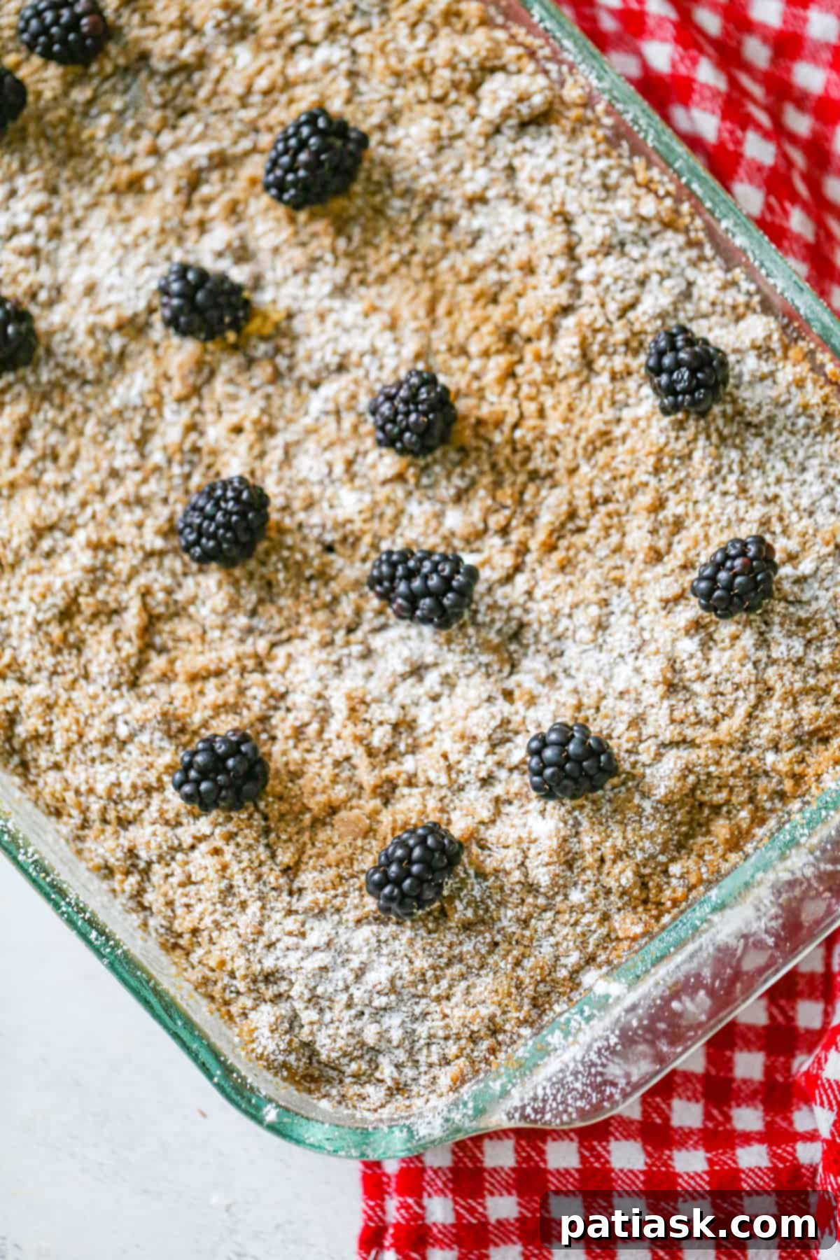 The Ultimate Coffee Shop Crumb Cake Recipe 8 close up of a slice of starbucks crumb coffee cake recipe