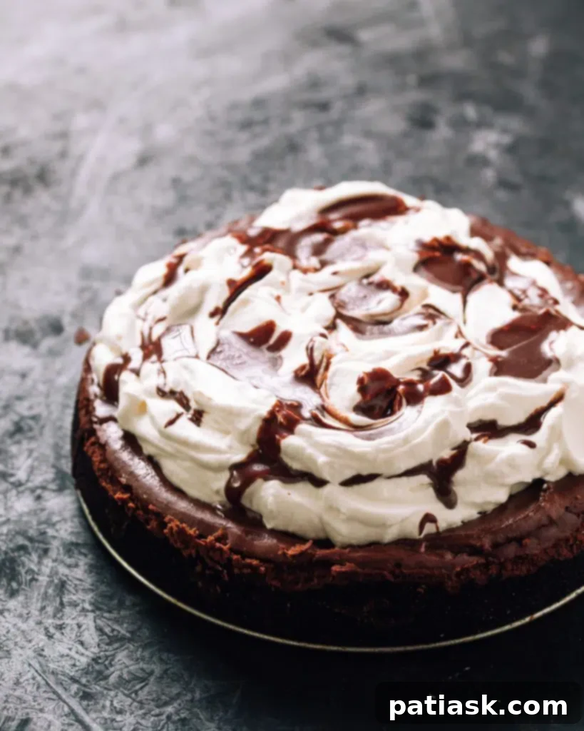 chocolate cheesecake