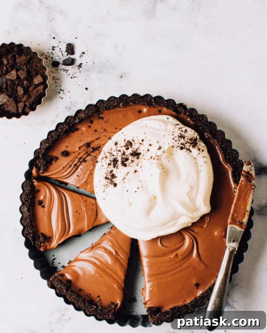 chocolate tart