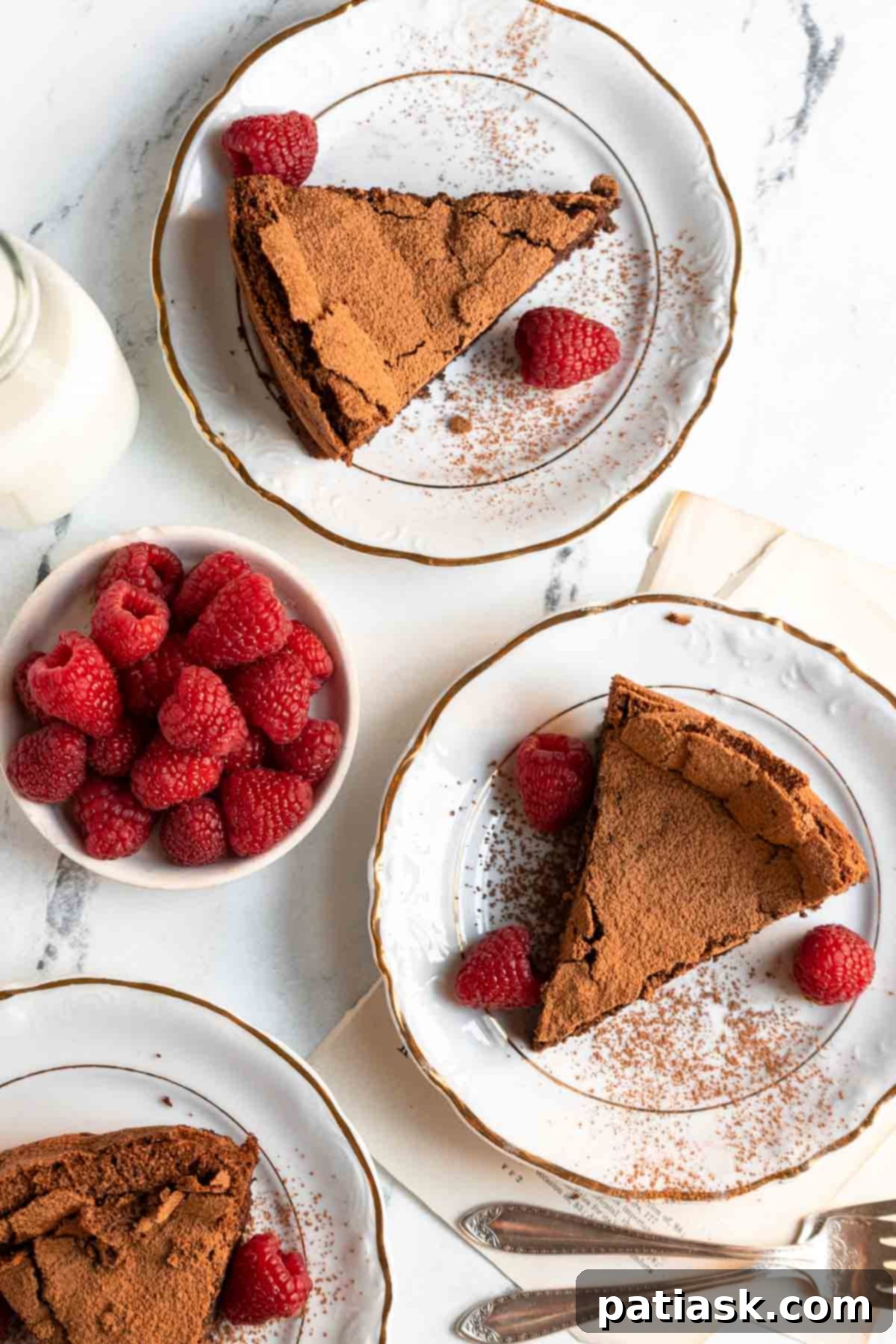 Chocolate Souffle Cake