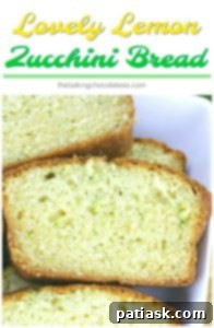 Lovely Lemon Zucchini Bread