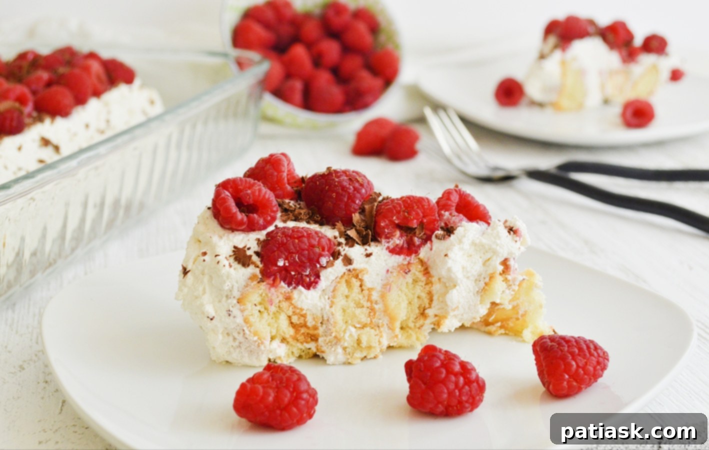 45 Luscious No-Bake Lasagnas and Ice Box Cakes 38 Simple Raspberry LAYERED DESSERT