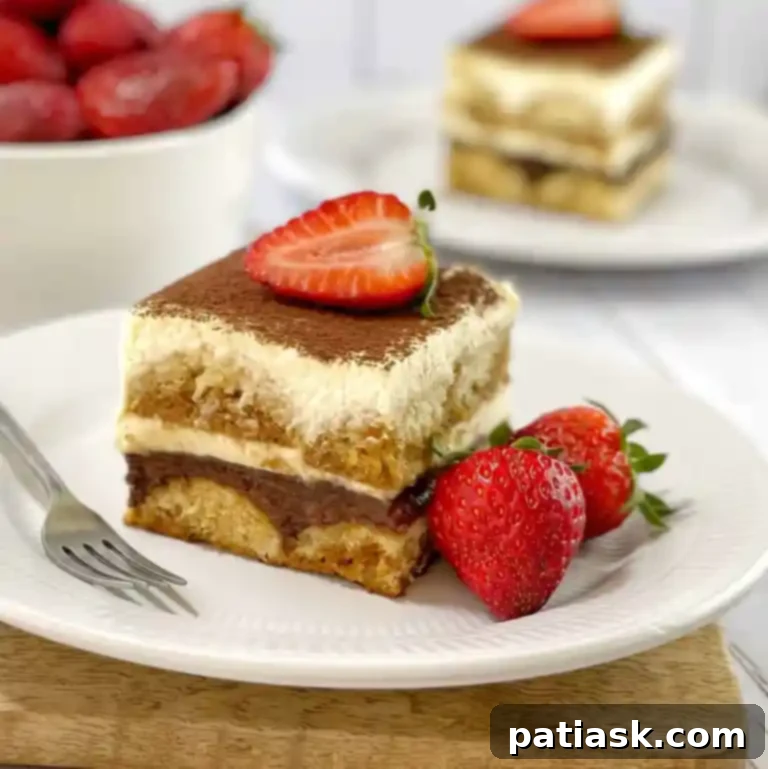 45 Luscious No-Bake Lasagnas and Ice Box Cakes 43 Lasagnas & Ice Box Cakes Nutellamisu