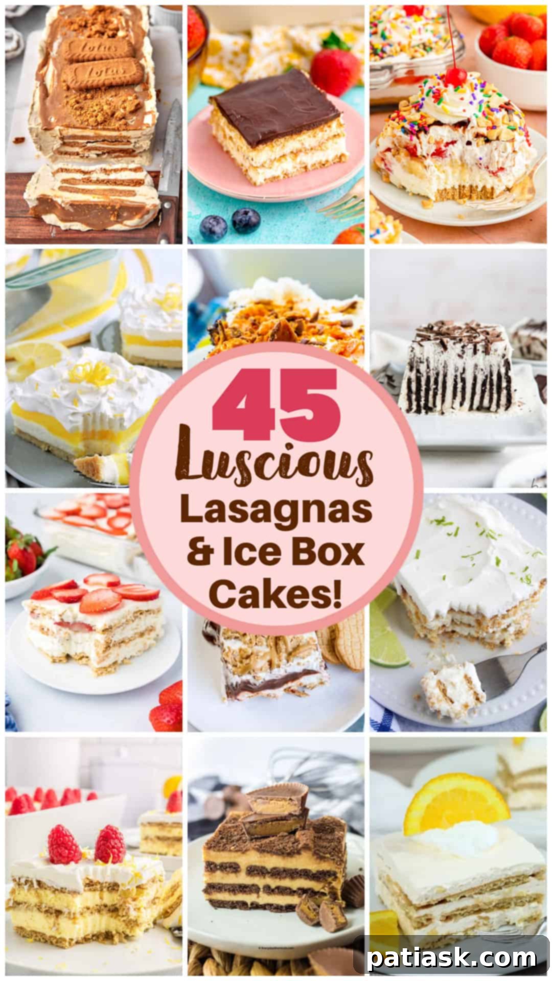 45 Luscious No-Bake Lasagnas and Ice Box Cakes 54 47 No Bake Luscious Lasagnas & Ice Box Cakes recipe