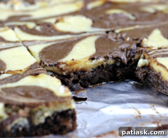 Nutella & Coconut Cheesecake Fudgy Brownies
