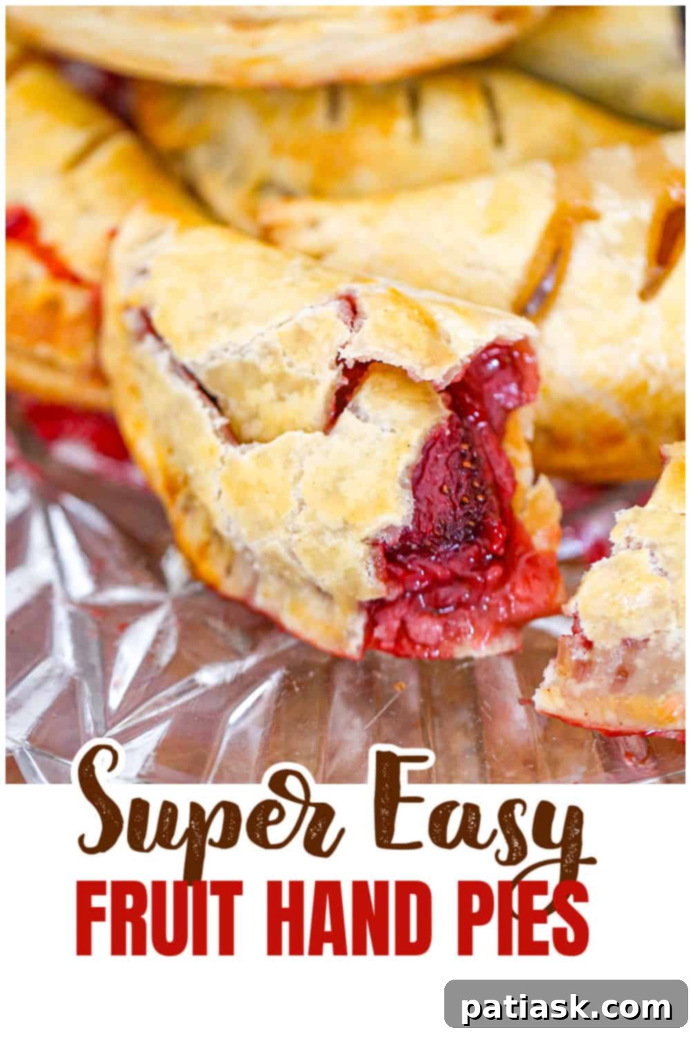 Sweet Fruit Pockets 11 HAND HELD FRUIT PIES