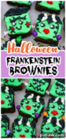Bride and Bolt Brownies 11 Frankenstein & Bride Brownies
