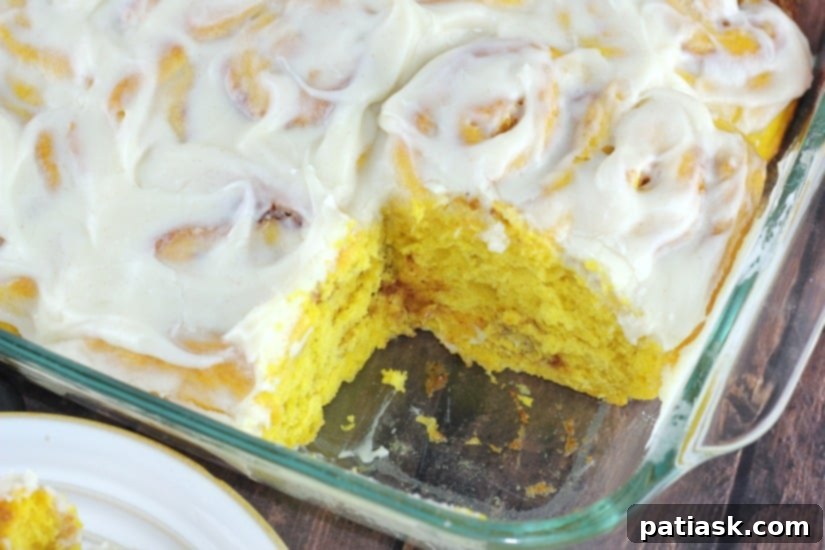 Autumn Spice Pumpkin Swirls 3 easy homemade Cinnamon Pumpkin Rolls with Cream Cheese Frosting fall baking recipe
